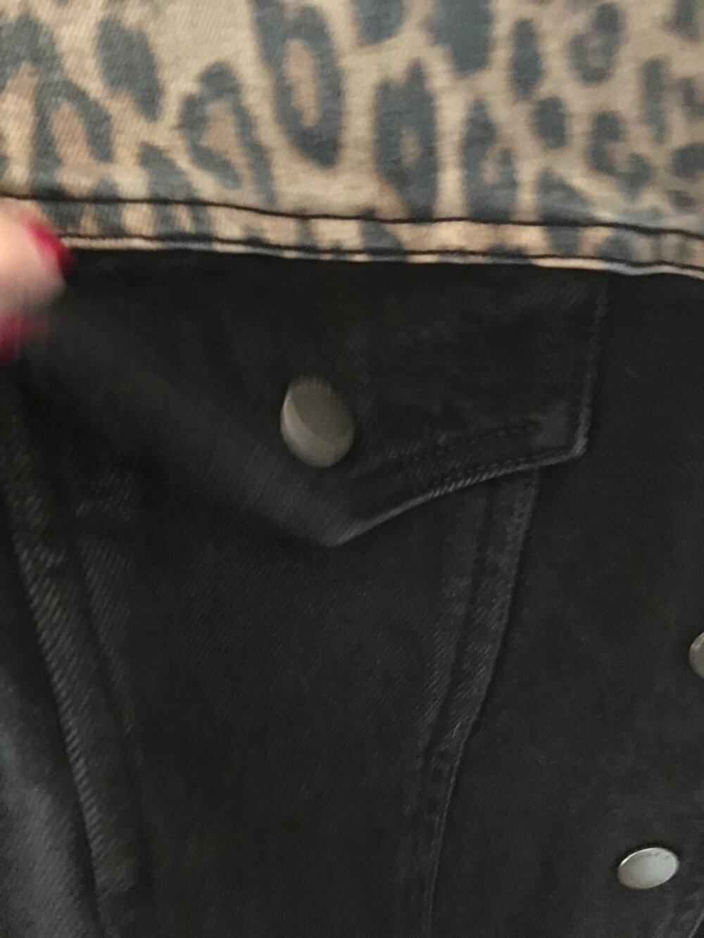 Torrid Size 2x (18-20) Feel the Fit Black Short Jacket w Leopard Print Accent - Picture 5 of 11